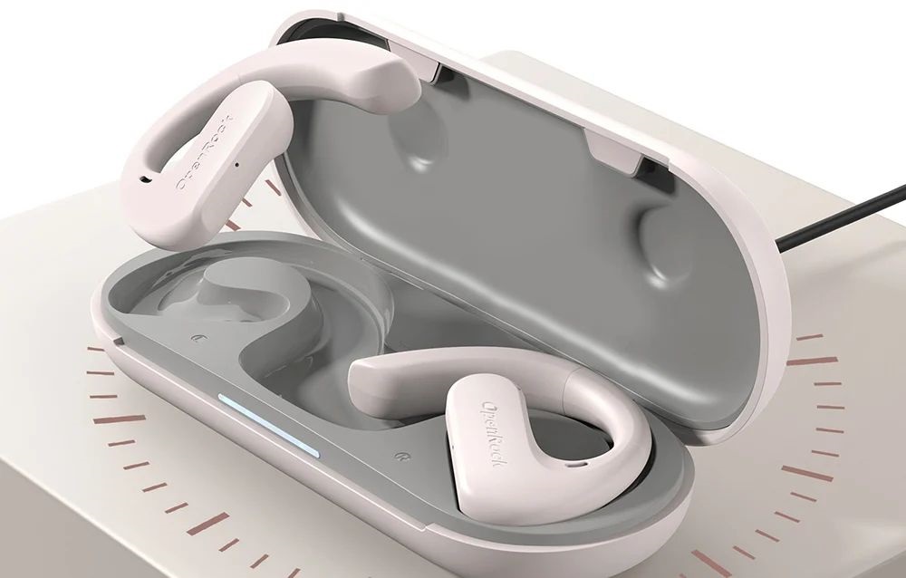 OneOdio OpenRock S True Wireless Bluetooth krém fülhallgató