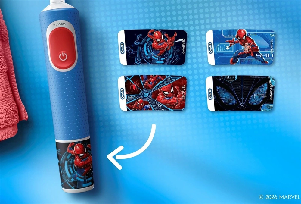 Oral-B D103 Vitality PRO Spiderman gyerek elektromos fogkefe
