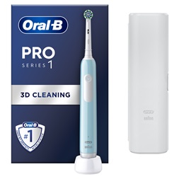 Oral-B PRO1 Caribeean Blue X-Clean elektromos fogkefe tokkal
