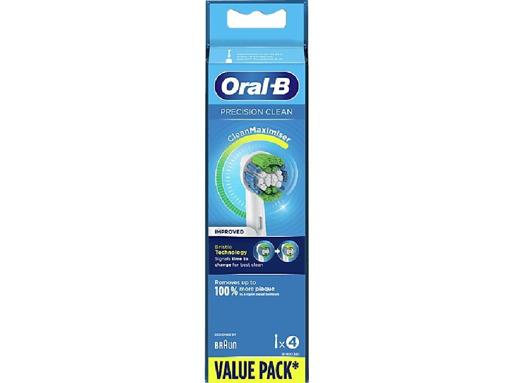 Oral-B EB20-4 Precision Clean 4db-os elektromos fogkefe pótfej szett
