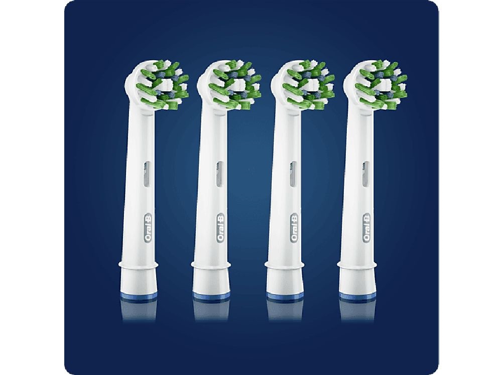 Oral-B EB50-4 Cross Action 4 db-os elektromos fogkefe pótfej szett