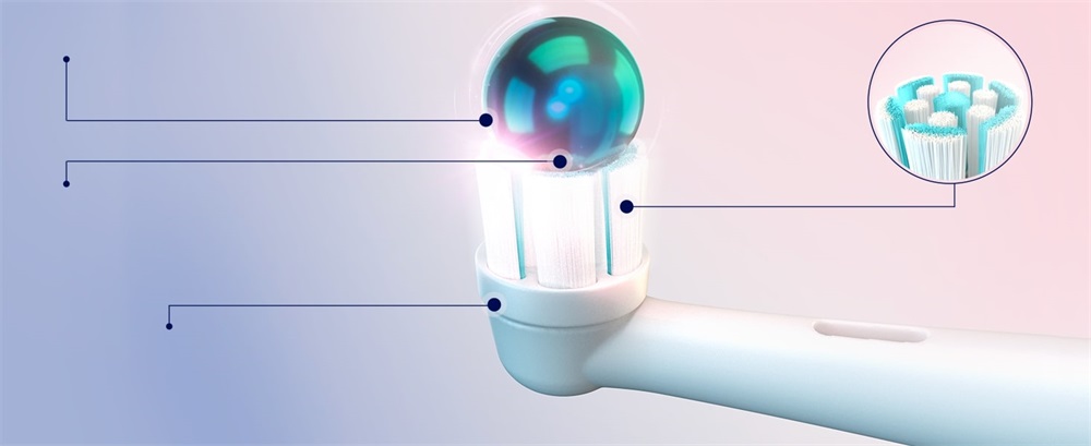 Oral-B iO Gentle Care 4 db-os fogkefefej szett
