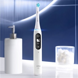Oral-B iO Series 6 2 db-os fehér+rózsaszín elektromos fogkefe szett