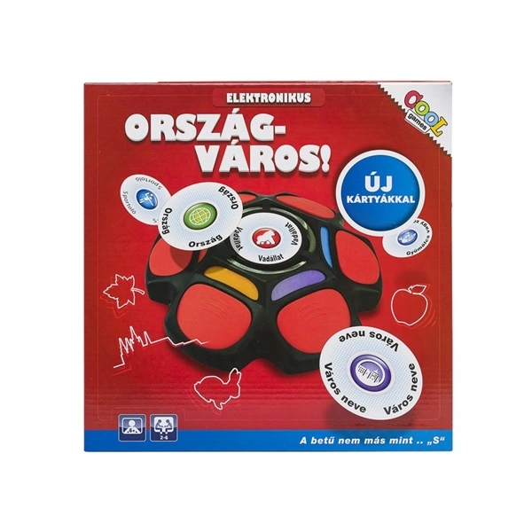 Ország-Város elektronikus társasjáték