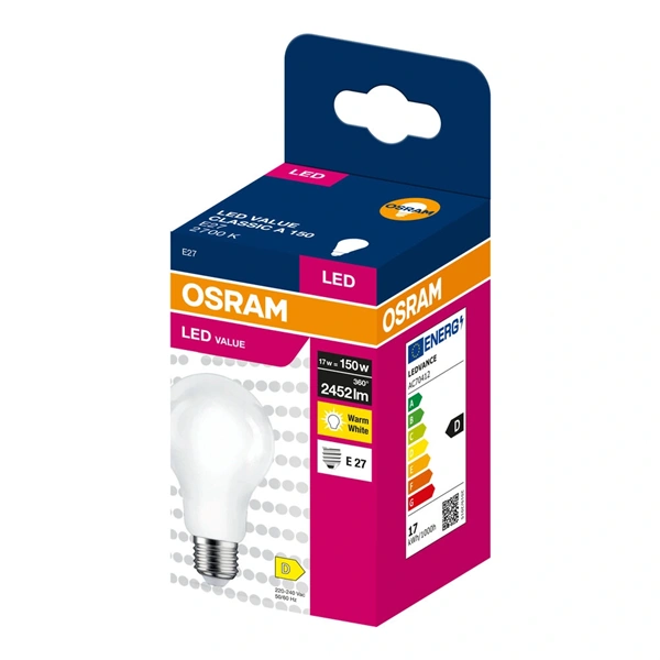 Osram CLA1500 17W/230V GLR E27 LED fényforrás