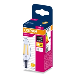 Osram CLB60 7W/230V filament E14 LED fényforrás