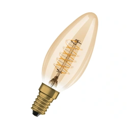 Osram Filament DIM 3.4W 2200K Gold E14 LED fényforrás