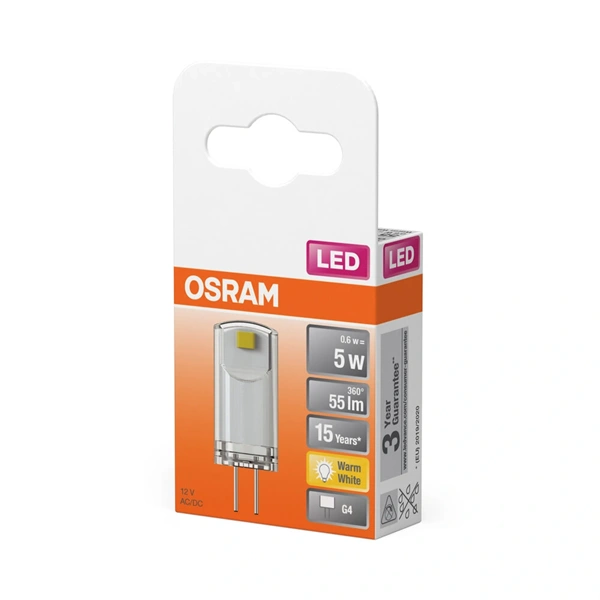 Osram LED PIN 19 300° 1.9W 827 Fr. G9 LED fényforrás