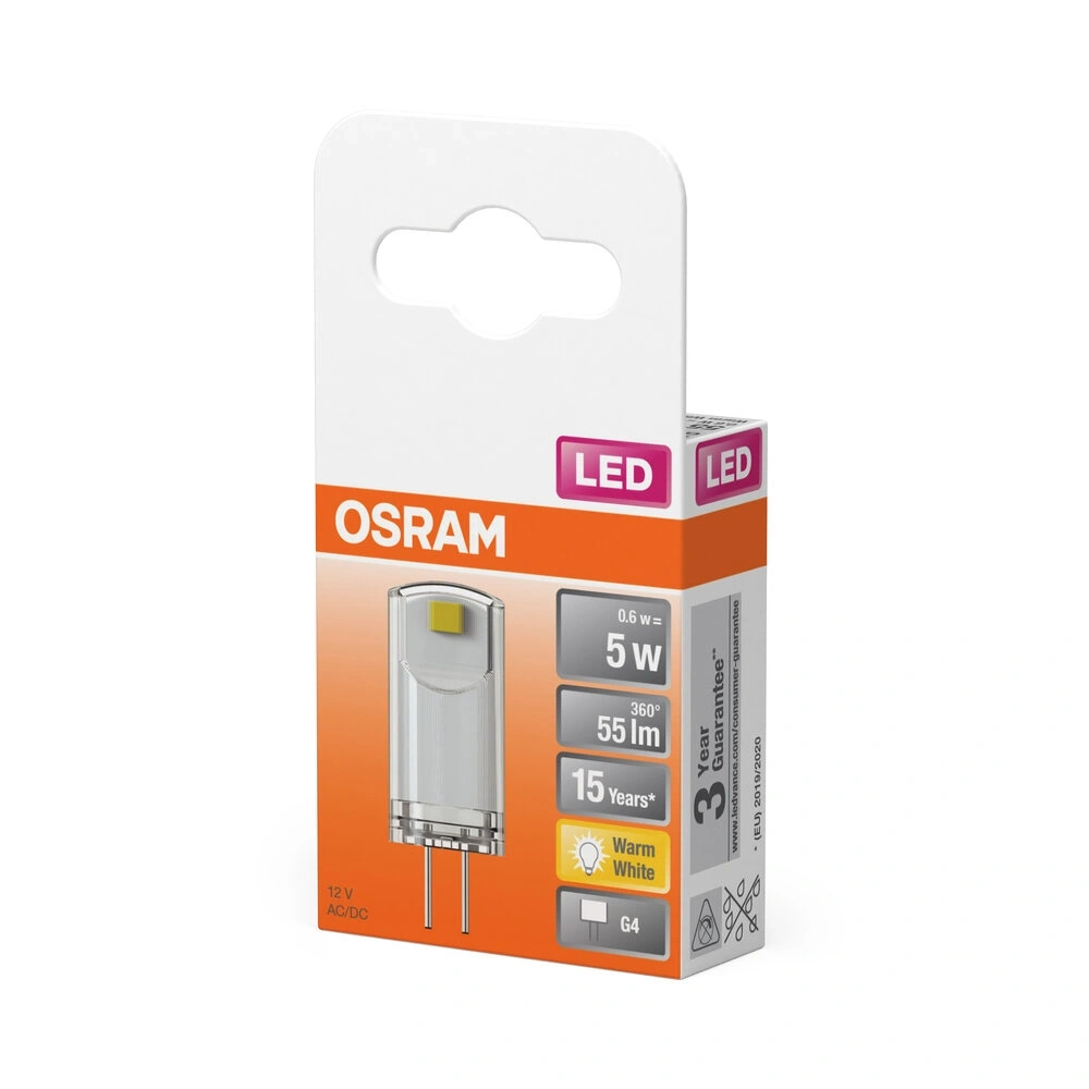 Osram LED PIN 19 300° 1.9W 827 Fr. G9 LED fényforrás