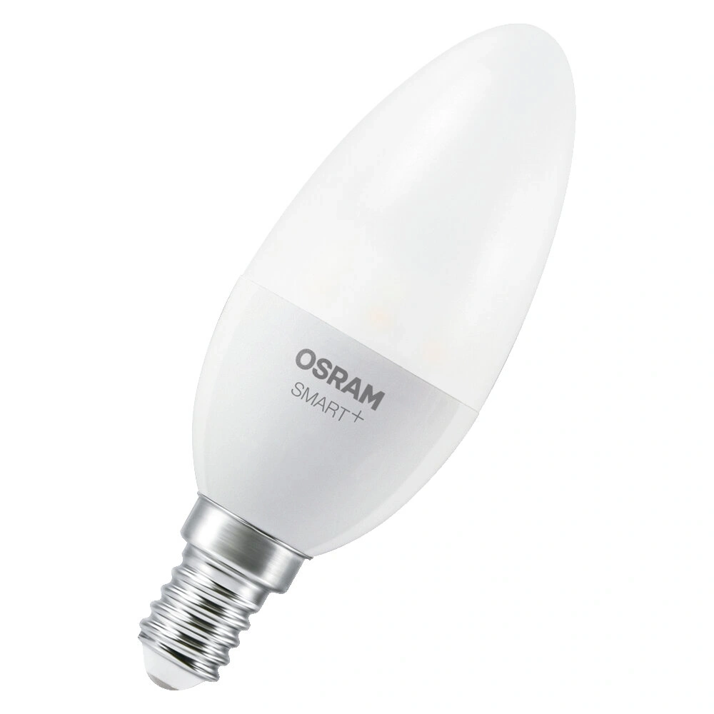Osram SMART+ MATTER B40 gyertya, állíth.színhőm, 2700K,matt, E14 fényforrás