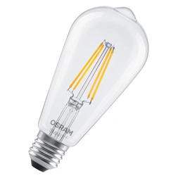 Osram SMART+ MATTER Classic Edison filament ST64, H60W.dimm. 6W, 2700K, E27 fényforrás