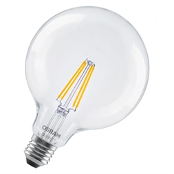 Osram SMART+ MATTER Classic Globe125, H60W, dimm.6W, 2700K, E27 fényforrás