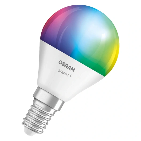 Osram SMART+ MATTER mini globe RGBW, állíth.színhőm.4,9W E14 3DB fényforrás