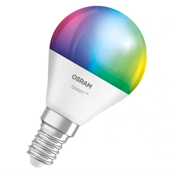 Osram SMART+ MATTER mini globe RGBW, állíth.színhőm.4,9W E14 3DB fényforrás