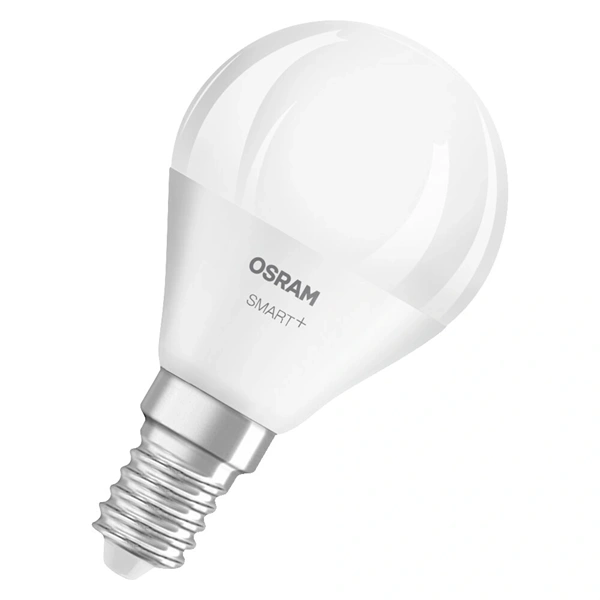 Osram SMART+ MATTER mini globe RGBW, állíth.színhőm. matt, 4,9W E14 fényforrás