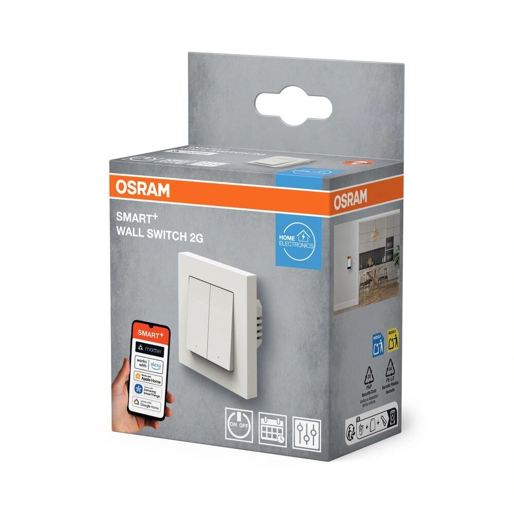 Osram Smart+ Wifi Matter 2G okos fali kapcsoló