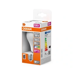 Osram Star+ RGBW/matt búra/9W/806lm/2700K/E27 távirányítható LED körte fényforrás