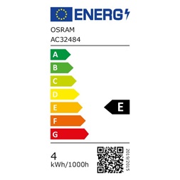 Osram Star átlátszó üveg búra/4,5W/470lm/2700K/E27 LED Edison körte izzó