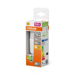 Osram Star matt búra/10W/1050lm/2700K/E27 rúd alakú LED izzó