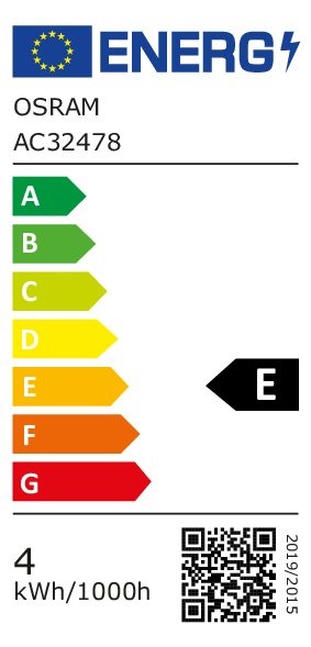 Osram Star opál üveg búra/4,5W/470lm/2700K/E27 LED Edison körte izzó