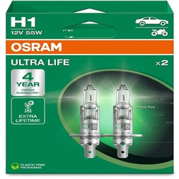 Osram Ultra Life 64150ULT-HCB H1/12V/55W/3200K fényszóró