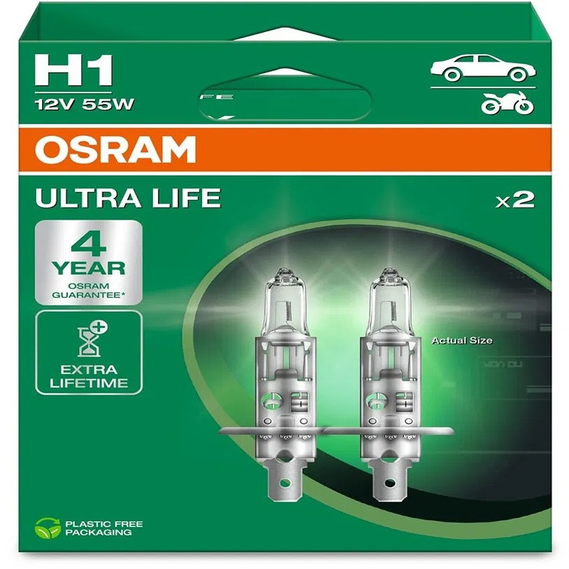 Osram Ultra Life 64150ULT-HCB H1/12V/55W/3200K fényszóró