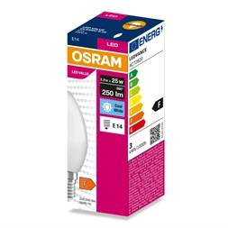 Osram Value B25 2,8W/840 E14 LED fényforrás
