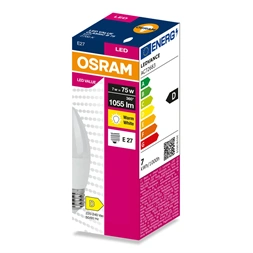 Osram Value B75 7W/827 E27 LED fényforrás