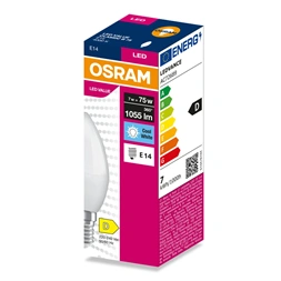 Osram Value B75 7W/840 E14 LED fényforrás