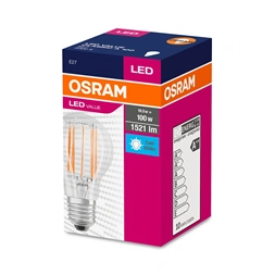 Osram Value opál búra/8,5W/806lm/6500K/E27 LED körte izzó