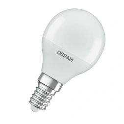 Osram Value opál meleg fehér/4,9W/827lm/2700K/E14 LED kisgömb izzó