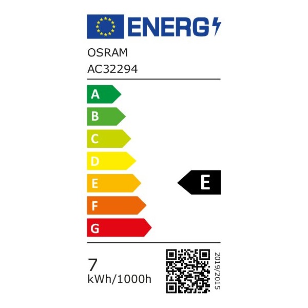 Osram Vintage átlátszó üveg búra/7W/725lm/2500K/E27 dimmelhető LED gömb izzó