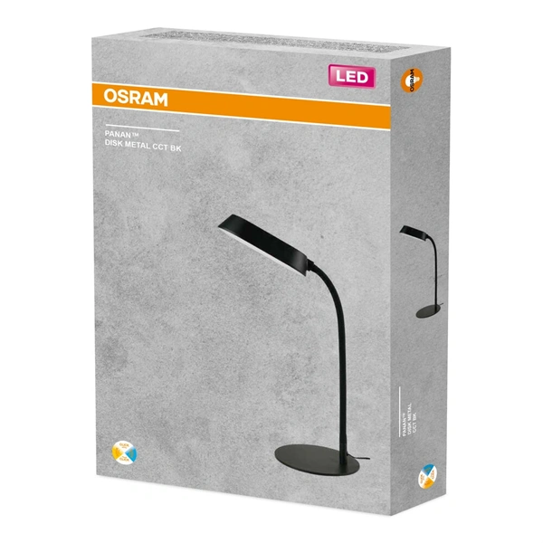 Osram fekete met.10W CCT asztali lámpa