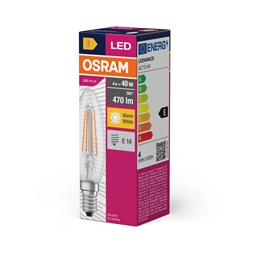 Osram filament B40 4W/827 E14  LED fényforrás