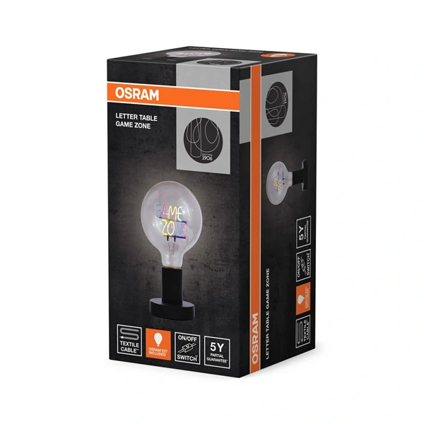 Osram "game zone" dekor letter led lámpa