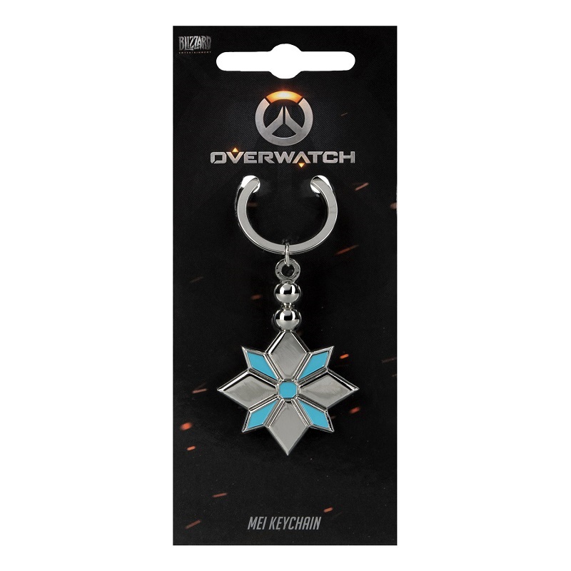 Overwatch Mei fém kulcstartó