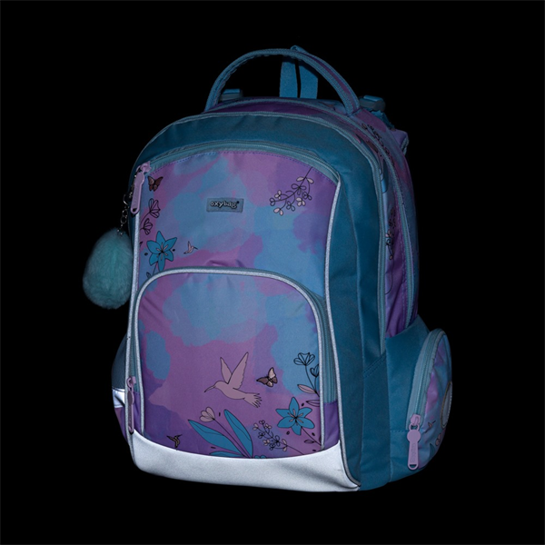 Oxybag Go Colibri kék hátizsák