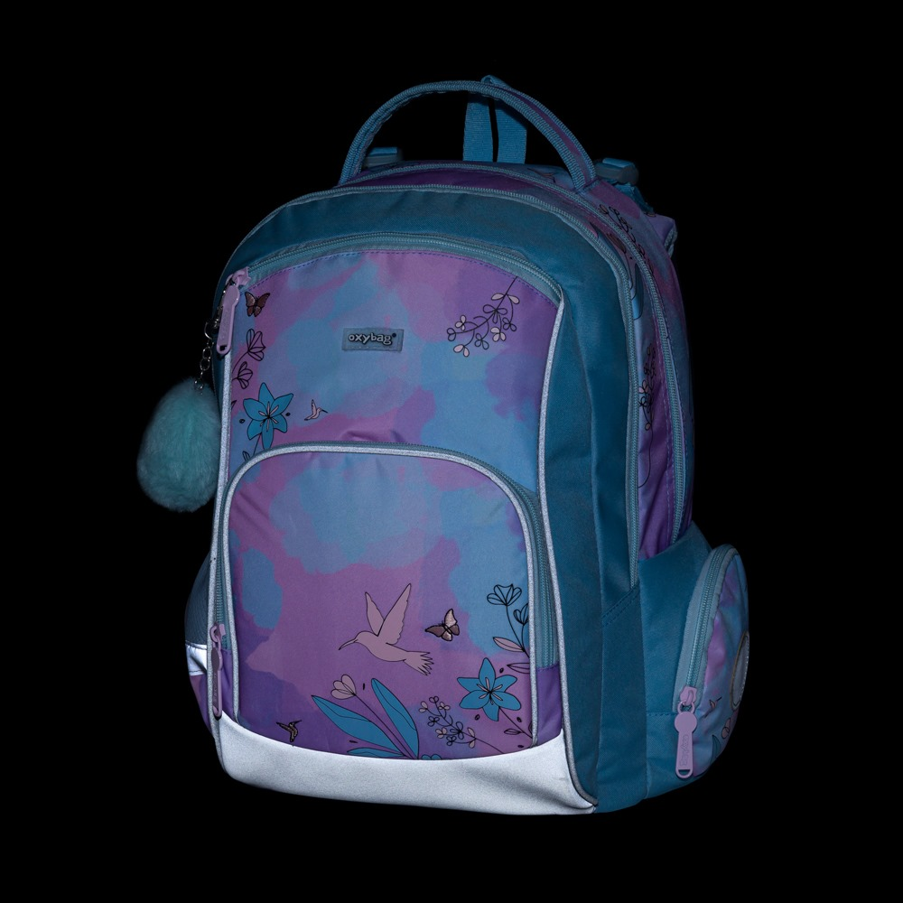 Oxybag Go Colibri kék hátizsák