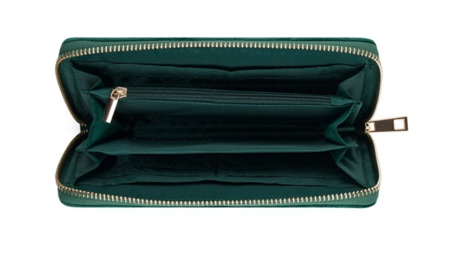 Oxybag Green Velvet Mony L női pénztárca
