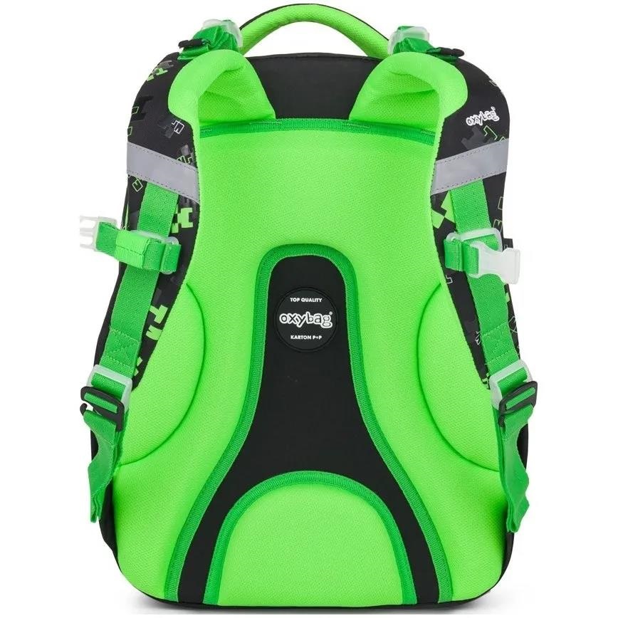 Oxybag Next Green Cube hátizsák