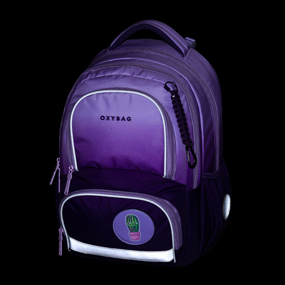 Oxybag Next Purple hátizsák