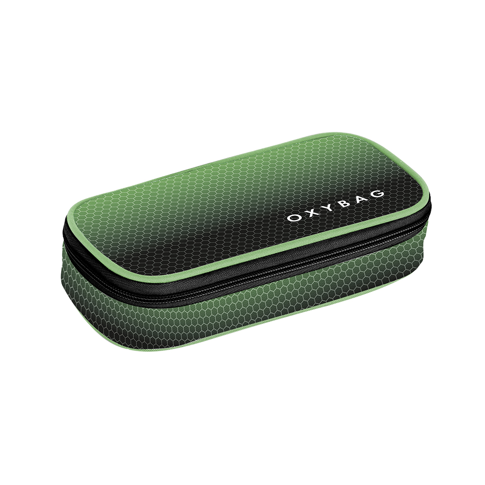 Oxybag Ombre Black Green Jumbo bedobálós tolltartó