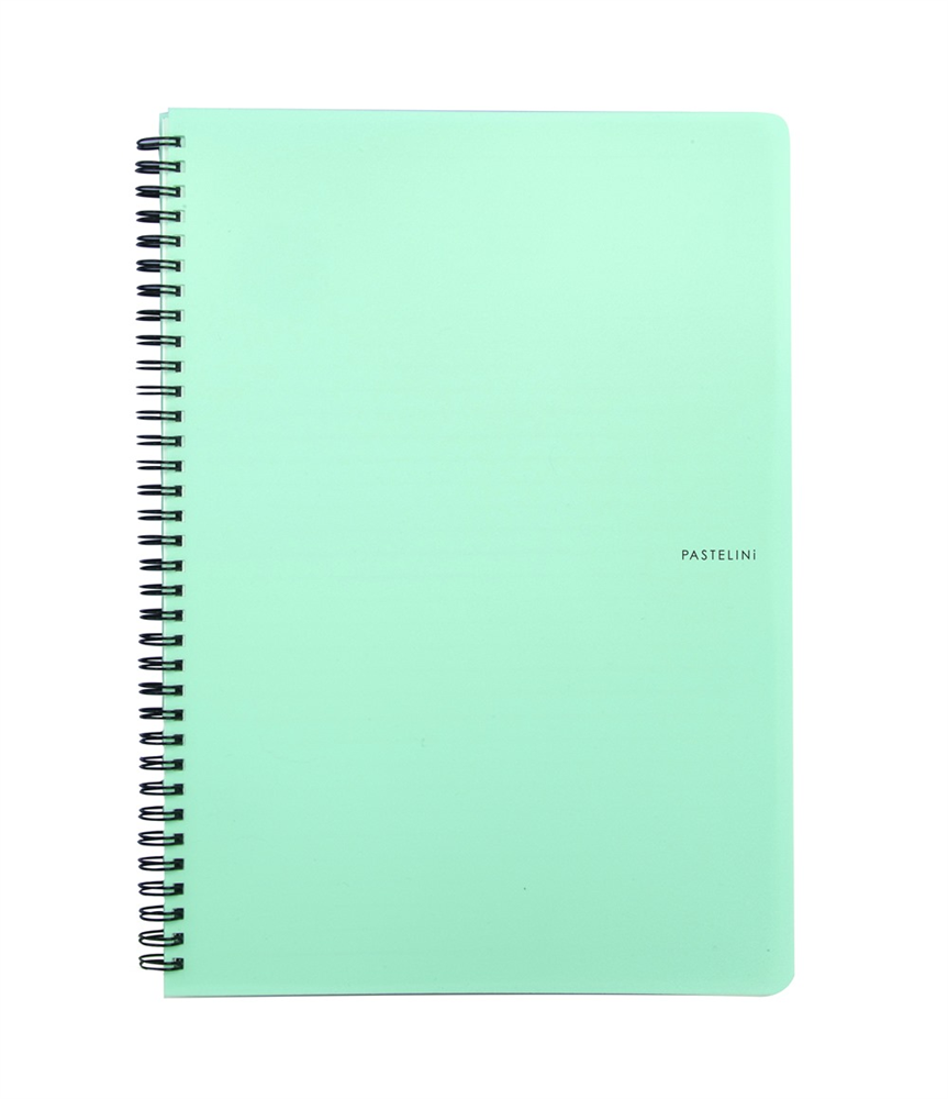 Oxybag Pastelini Green A4 60 lapos vonalas spirálfüzet
