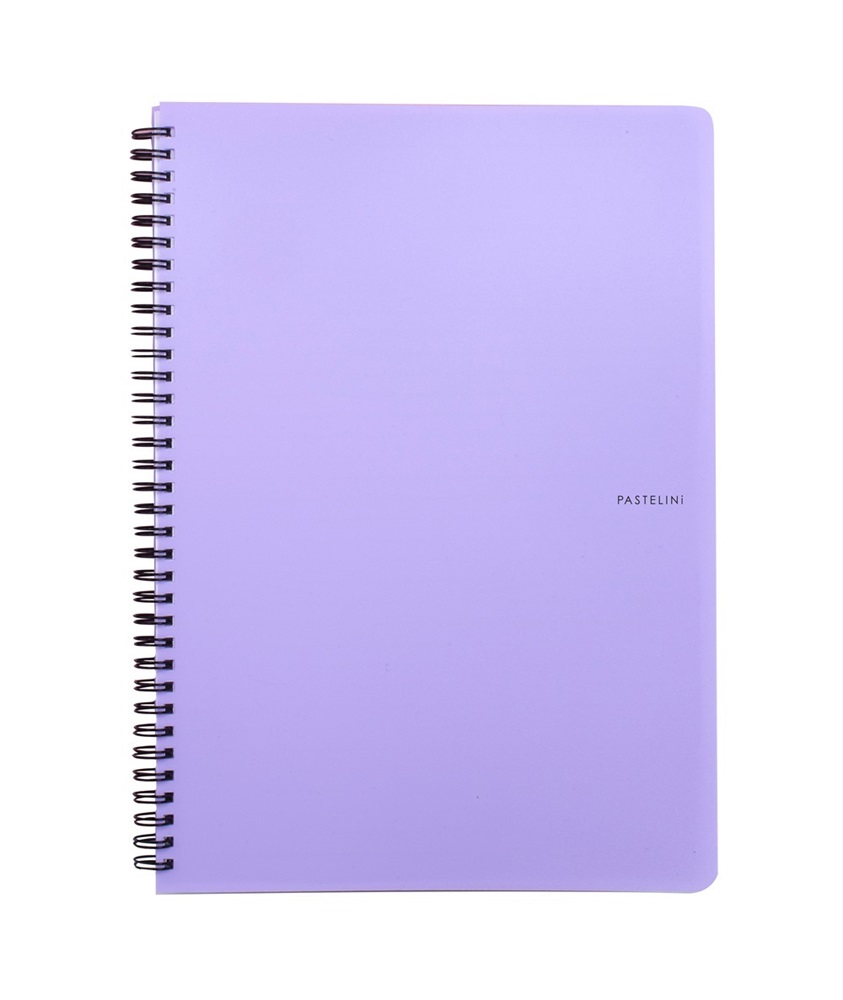 Oxybag Pastelini Lilac A4 60 lapos vonalas spirálfüzet