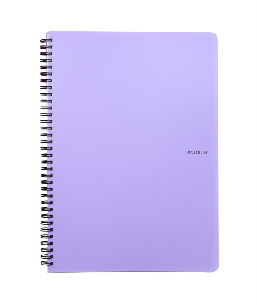 Oxybag Pastelini Lilac A4 60 lapos vonalas spirálfüzet
