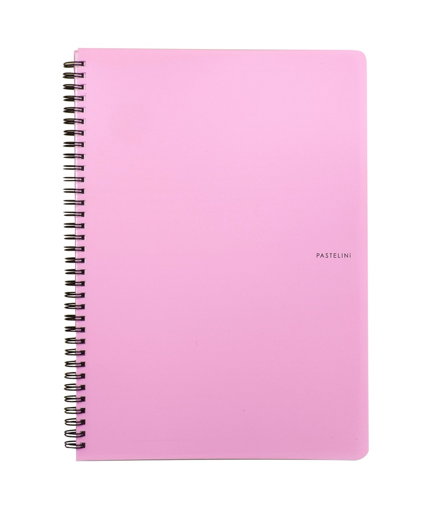 Oxybag Pastelini Pink A4 60 lapos vonalas spirálfüzet
