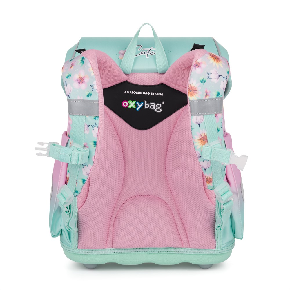 Oxybag Premium Cool Flowers iskolatáska