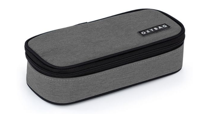 Oxybag Unicolor Grey bedobálós tolltartó