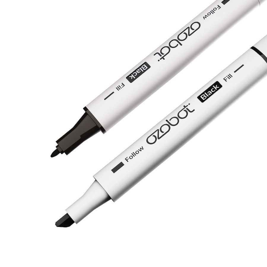 Ozobot 5 darabos mosható színkód markerek