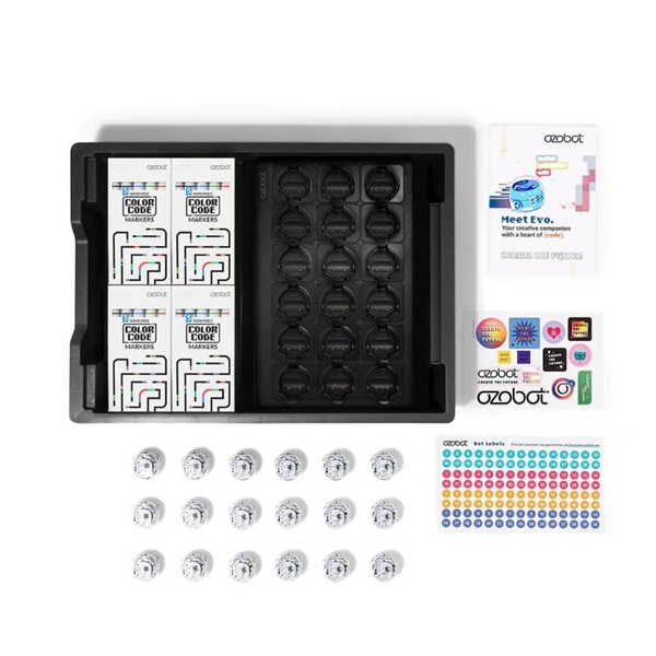 Ozobot Evo 18 darabos osztálytermi készlet
